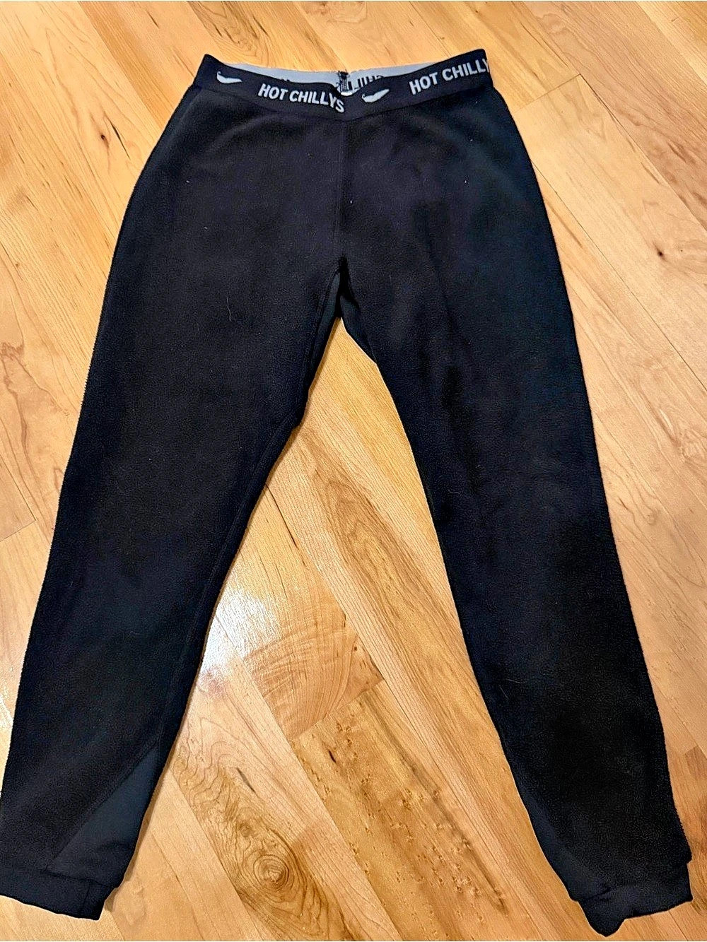 Kids Hot Chillys Pepper Skins Thermal Base Layer Pants Black NWOT size small